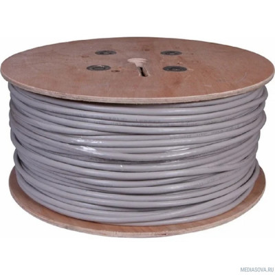  Rexant (01-1016-R) Кабель U/UTP, CAT 5е, ZH нг(А)-HF (LSZH), 25x2x0,48мм, внутренний, серый, РФ