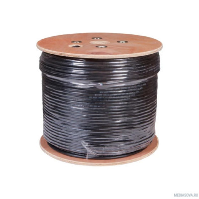  Rexant (01-1204-R) Кабель F/UTP, CAT 5е, PE 10х2х0,48мм, внешний, черный, РФ