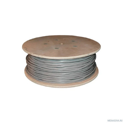  Rexant (01-1202-R) Кабель F/UTP, CAT 5е, PVC, 10x2x0,48мм, внутренний, серый, РФ