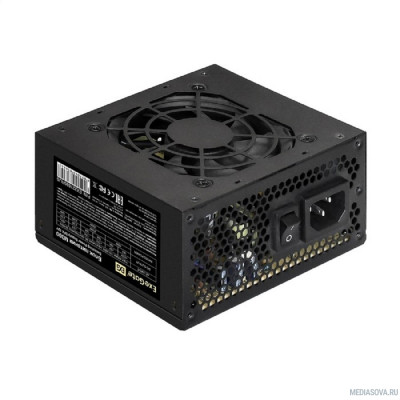Блок питания Exegate EX292236RUS Блок питания 500W ExeGate M500 (SFX, APFC, КПД 87% (80 PLUS Silver), 8cm fan, 24pin, 4+4pin, 3xSATA, 2xIDE, FDD, black)