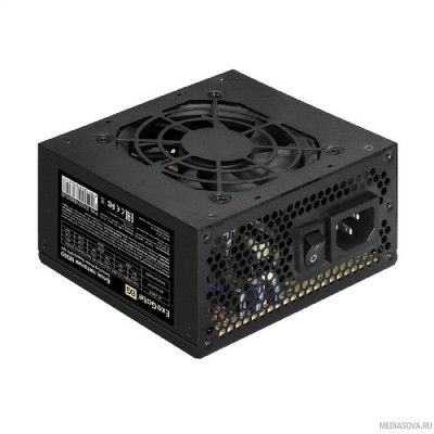 Блок питания Exegate EX292282RUS Блок питания 550W ExeGate M550 (SFX, APFC, КПД 87% (80 PLUS Silver), 8cm fan, 24pin, (4+4)pin, 2xPCI-E, 3xSATA, 2xIDE, black)