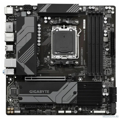 Материнская плата Gigabyte B650M DS3H AM5, B650, 4xDDR5 4800/5200/6400(OC), 4xSATA3, 2xM.2 (PCIe 4.0 x4/x2), RAID, 1xHDMI, 1xPCI-Ex16, 1xPCI-Ex1, mATX