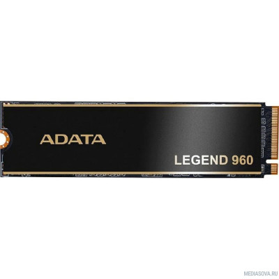  Накопитель SSD A-Data PCI-E 4.0 x4 2Tb ALEG-960-2TCS Legend 960 M.2 2280
