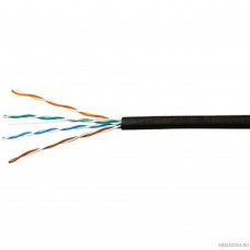 SkyNet Кабель Standart UTP outdoor 4x2x0,48, медный, FLUKE TEST, кат.5e, однож., 100 м, box, черный [CSS-UTP-4-CU-OUT/100]