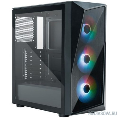  Корпус без БП / CP520-KGNN-S00 / Cooler
Master Case CMP 520 ATX,U3+U2,W/O
ODD,TG,Front ARGB FAN*3