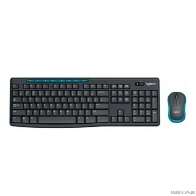  920-008535/920-007721 Logitech Клавиатура + мышь MK275 grey оригинальная заводская гравировка RU/LAT