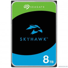 8TB Seagate SkyHawk (ST8000VX010) SATA 6 Гбит/с, 7200 rpm, 256 mb buffer