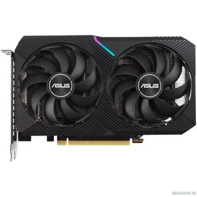 Видеокарта  Asus DUAL-RTX3050-O8G-V2 NVIDIA GeForce RTX 3050 8192Mb 128 GDDR6 1822/14000  Ret