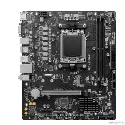 Материнская плата Материнская плата MSI PRO A620M-E, SocketAM5, AMD A620, mATX, Ret