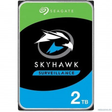 2TB Seagate Skyhawk (ST2000VX017) Serial ATA III, 5400 rpm, 256mb, для видеонаблюдения