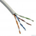  REXANT (02-0005 ) Кабель витая пара U/UTP, CAT 5e, PVC, 4х2х0,52 мм, 24AWG, INDOOR, SOLID, серый, 305 м