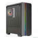  Корпус MidiTower AEROCOOL GENESIS-G-BK-V2 black (ATX, без БП, FRGB, 2xUSB2.0+USB3.2) (4711099473892)