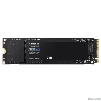  Samsung SSD 2Tb 990 EVO M.2 MZ-V9E2T0BW NVMe 2.0, PCIe 4.0 x4, V-NAND TLC