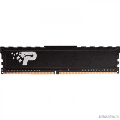 Оперативная память  Память DDR4 16Gb 2666MHz Patriot PSP416G26662H1 RTL PC4-21300 CL19 DIMM 288-pin 1.2В dual rank