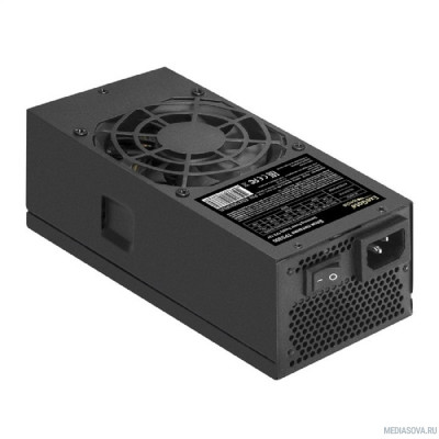 Блок питания Exegate EX292228RUS Блок питания 450W ExeGate TPS450 (TFX, 8cm fan, 24pin, 4+4pin, 3xSATA, 2xIDE, black)