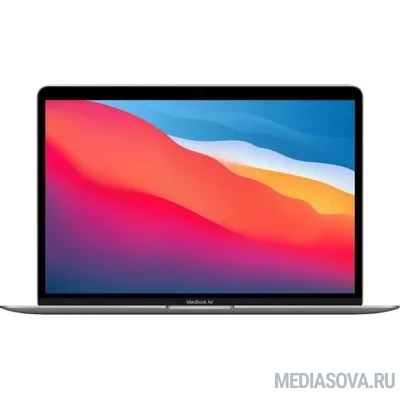  Apple MacBook Air 13 Late 2020 [MGN63HN/A] (КЛАВ.РУС.ГРАВ.) Space Grey 13.3'' Retina (2560x1600) M1 8C CPU 7C GPU/8GB/256GB SSD/без переходника на EU арт.11007065