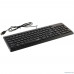  Клавиатура проводная Genius SlimStar Q200 black USB (31310020402)