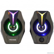 MICROLAB B26 черный 3 Вт x2, Гармонические искажения: < 0,5% (1 Вт 1 кГц), Частотная характеристика: 120 Гц - 20 кГц, Отношение сигнал/шум: > 65 дБ
