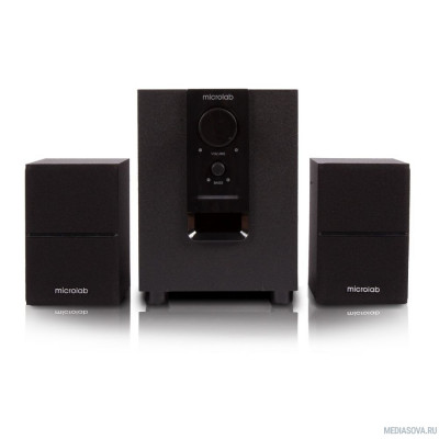  MICROLAB M-106BT черный 2,5 Вт x2 + 5 Вт, Гармонические искажения: < 0,5% (1 Вт 1 кГц), Частотная характеристика: 35 Гц - 20 кГц, Отношение сигнал/шум: > 70 дБ, Разделение каналов: >40 дБ