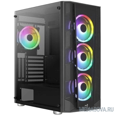  Корпус MIDITOWER PRISM-G-BK-V2 AEROCOOL