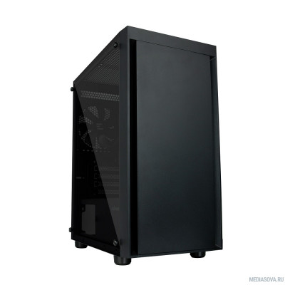  Корпус MicroATX Minitower Zalman T3 Plus Black 