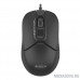  Мышь компьютерная A4Tech Fstyler FM12ST черный 1200dpi silent USB/3but