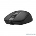  Мышь компьютерная A4Tech Fstyler FM12ST черный 1200dpi silent USB/3but
