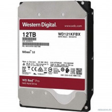 12TB WD Red Pro (WD121KFBX) Serial ATA III, 7200- rpm, 256Mb, 3.5