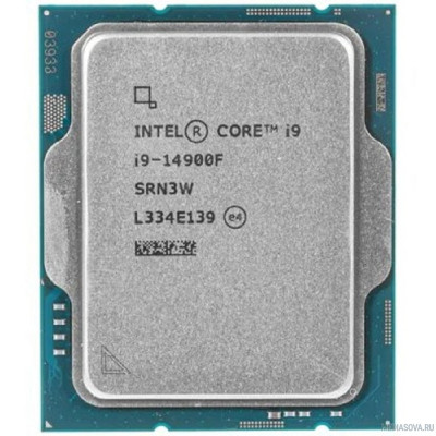  Процессор CPU Intel Core i9-14900F OEM (Raptor Lake, Intel 7, C24(16EC/8PC)/T32, Base 1,50GHz(EC), Performance Base 2,00GHz(PC), Turbo 4,30GHz(EC), Turbo 5,40GHz(PC), Max Turbo 5,80GHz, Withou