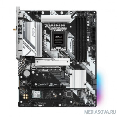 Материнская плата B760 PRO RS/D4 WIFI, Socket 1700, Intel®B760, 4xDDR4-3200, HDMI+DP, 2xPCI-Ex16, 1xPCI-Ex1, 4xSATA3(RAID 0/1/5/10), 2xM.2, 8 Ch Audio, 1x2.5GLan, WiFi, (2+4)xUSB2.0, (3+2)xUSB3.2, (1+1)xUSB3.2 Type-C™,