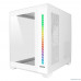  Ginzzu V420 RGB подсветка, закаленное стекло 1*USB 3.0,1*USB 2.0, AU Белый mATX