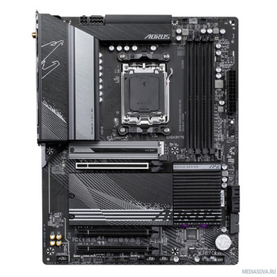 Материнская плата Gigabyte B650 AORUS ELITE AX V2 SocketAM5 AMD B650 4xDDR5 ATX AC`97 8ch(7.1) 2.5Gg RAID+HDMI+DP