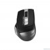  Мышь беспроводная A4Tech Fstyler FB35S grey/black (оптическая, BT/Radio, USB, 5but, 2000dpi)(FB35S USB SMOKY GREY