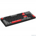  Клавиатура проводная A4Tech Bloody S98 black (механическая, USB, for gamer, LED) (S98 RED)