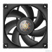  Case fan Deepcool  FT9 SLIM ( White LED, черный, 1500-2950об/мин)  Color BOX