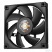 Case fan Deepcool  FT9 SLIM ( White LED, черный, 1500-2950об/мин)  Color BOX