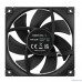  Case fan Deepcool  FT9 SLIM ( White LED, черный, 1500-2950об/мин)  Color BOX