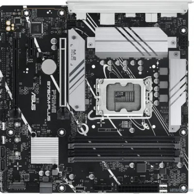 Материнская плата Материнская плата ASUS PRIME B760M-PLUS, LGA1700 4xDDR5 4xSATA3 2xM.2 RAID HDMI DP mATX