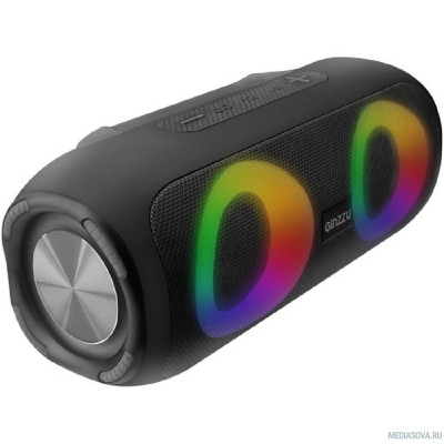  Ginzzu GM-918B, BT-Колонка 3,6Ah/TWS/USB/TF/AUX/RGB