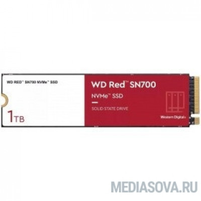  Твердотельный накопитель SSD WD Red SN700 NVMe WDS100T1R0C 1ТБ M2.2280 NVMe PCIe Gen3 8Gb/s