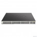  D-Link DGS-1210-52MP/F4A PROJ Настраиваемый L2 коммутатор с 48 портами 10/100/1000Base-T и 4 комбо-портами 100/1000Base-T/SFP (48 портов PoE 802.3af/at, PoE-бюджет 370 Вт)