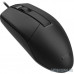  Мышь проводная A4Tech OP-335S black (USB, оптическая, 1200dpi, 3but, silent) (OP-335S)