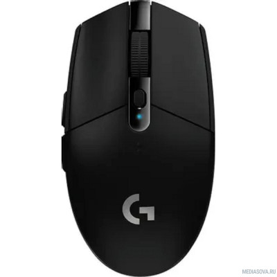  Мышь Logitech G304 Lightspeed черный оптическая (12000dpi) беспроводная USB (5but)