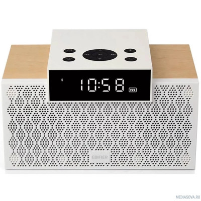  Edifier MP260 White 53Гц - 18000Гц,литий-ионные аккумуляторы (Li-Ion), 2 x 2600 мАч,AUX, USB, Bluetooth,цвета: белый