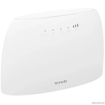  TENDA 4G03  Wi-Fi 4G+ LTE маршрутизатор стандарта N300, 1-port 10/100Mbps LAN/WAN, 1-port 10/100Mbps LAN, 1-Slot 2FF SIM Card