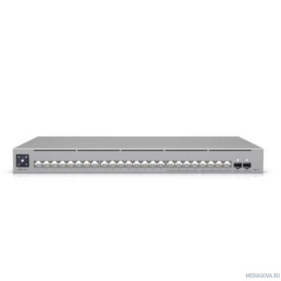  Коммутатор Ubiquiti USW-Pro-Max-24-PoE 24-port, Layer 3 Etherlighting™ switch with 2.5 GbE and PoE++ output 400W