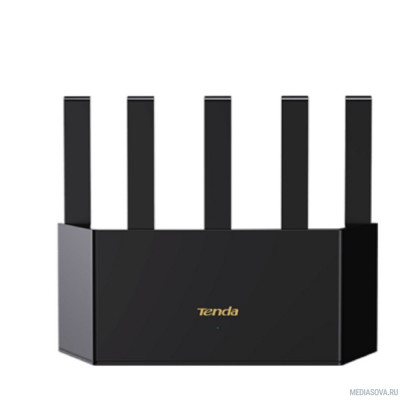  TENDA TX12L PRO Wi-Fi маршрутизатор  двухдиапазонный стандарта AX3000, 5 внешних антенн 6dBi, 1-port 10/100/1000Mbps WAN, 3-ports 10/100/1000Mbps LAN