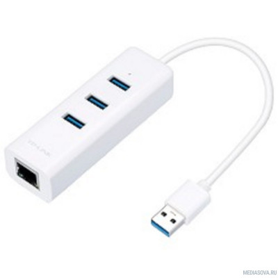  TP-Link UE330 3-портовый концентратор и гигабитный адаптер USB 3.0