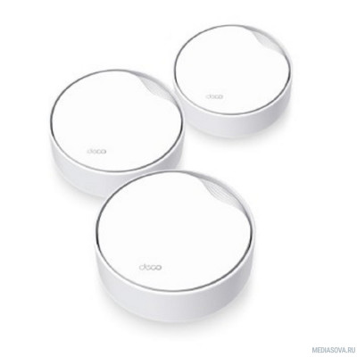  TP-Link Deco X50-PoE(3-pack) AX3000 Mesh-система Wi-Fi 6 с поддержкой PoE