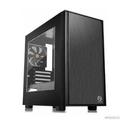  Case Tt Versa H17  черный без БП mATX 2xUSB2.0 1xUSB3.0 audio bott PSU